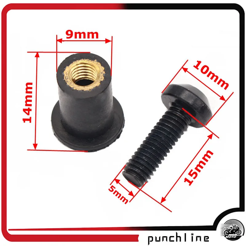 Для EXC 125/250/300/450 350 1190 1290 аксессуары для мотоциклов Приключения болты на лобовое