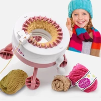 22 needles children handmade wool knitting mini machine diy knitted scarf sweater hat socks lazy man artifact educational toy