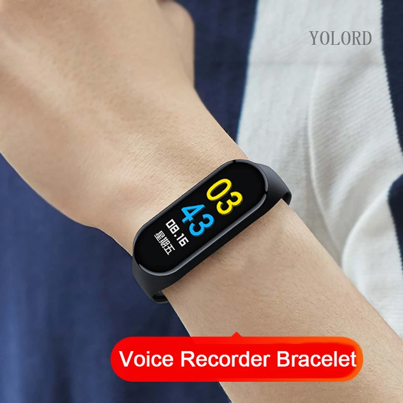 12 часов записи профессиональный звук аудио диктофон ручка спортивные часы