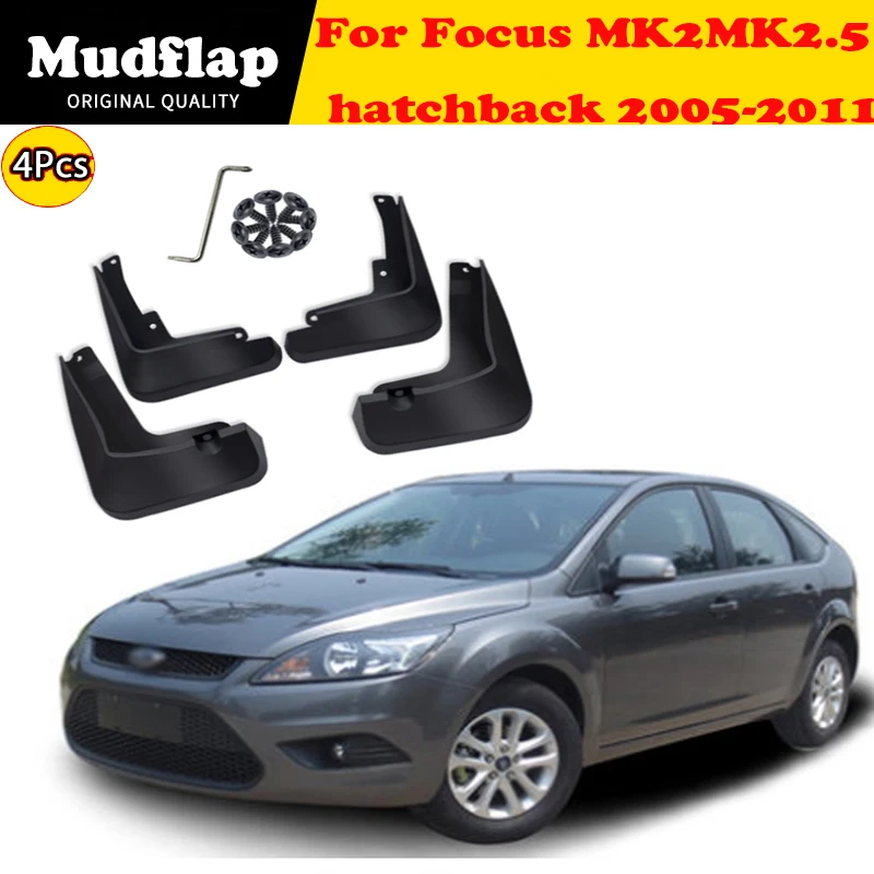 Щитка от грязи для Ford Focus 2 MK2 MK2.5 хэтчбек 2011-2005 брызговик щитки брызговики