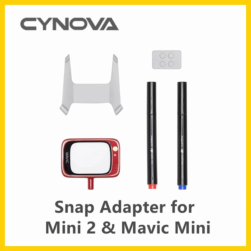 

CYNOVA Mavic Mini Snap Adapter Connection Holder Mount Connector Expand Creative Options DJI Mavic Mini Accessories