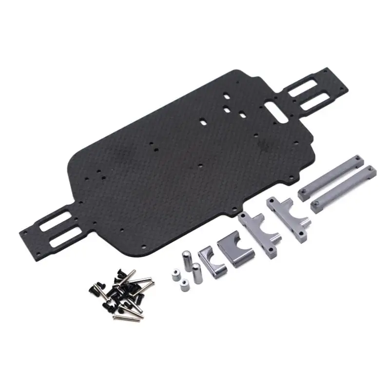 

Wltoys A949 A959 A969 A979 K929 1/18 Upgraded Carbon Fiber Chassis RC Car Parts