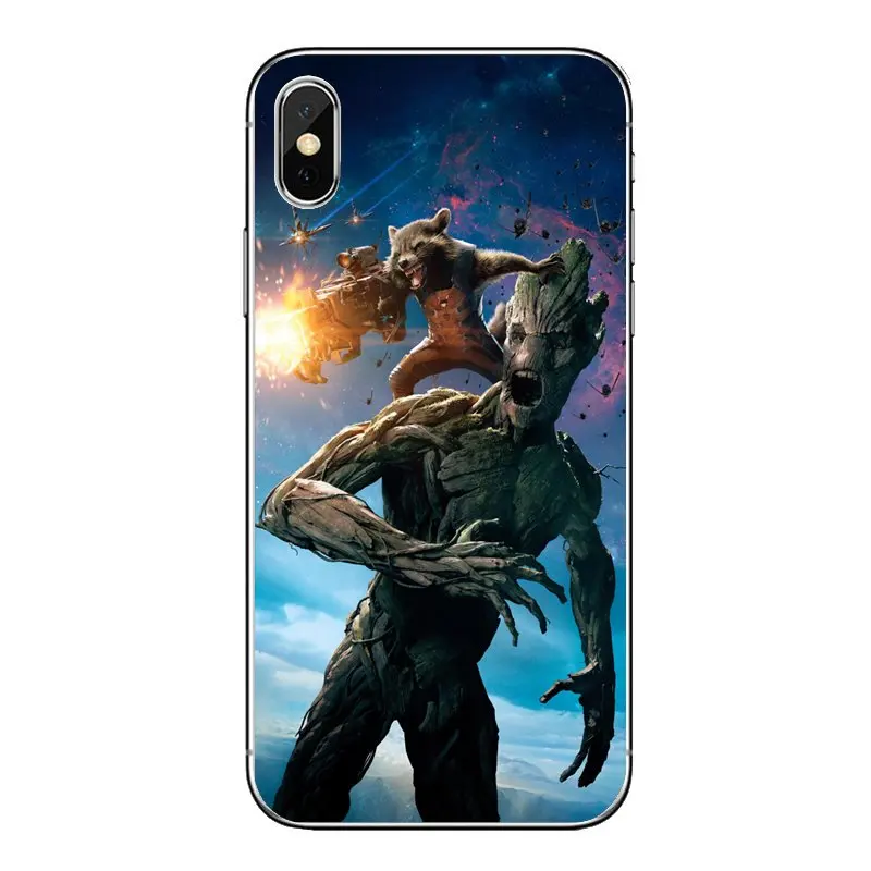 Guardioes стражи Галактики для Xiaomi Redmi 4x S2 3S Note 3 4 5 6 6A Por Pocophone F1 mi прозрачный мягкий