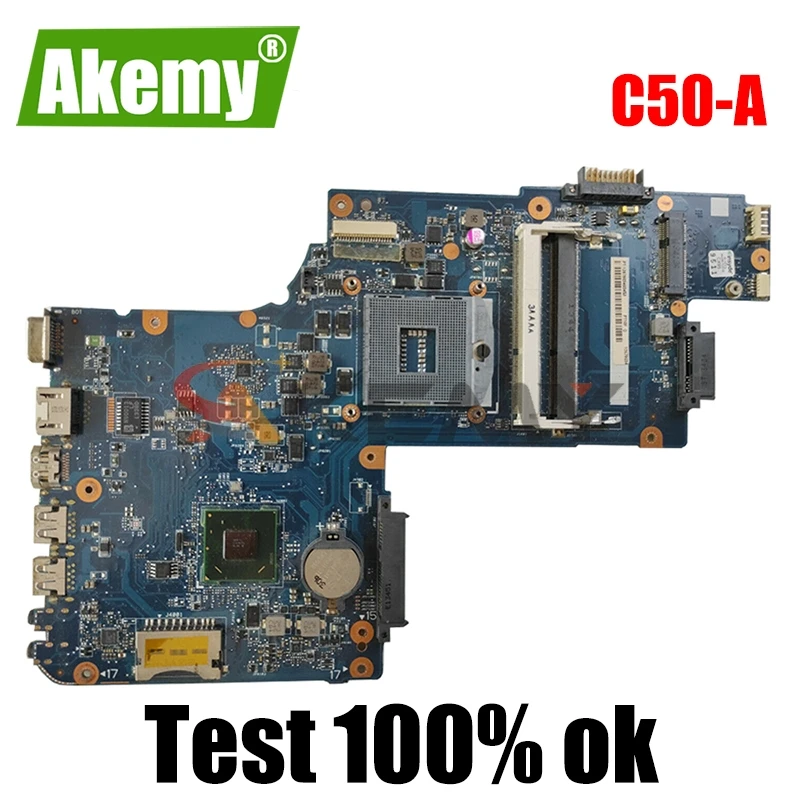 

Для ноутбука Toshiba Satellite C50 C50-A C55 C55-A Материнская плата ноутбука H000061920 с SJTNV HM70 DDR3 100% полностью протестирована