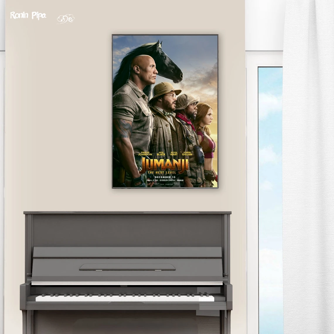 Jumanji постер фильма Сложный уровень художественный принт холст картина настенные