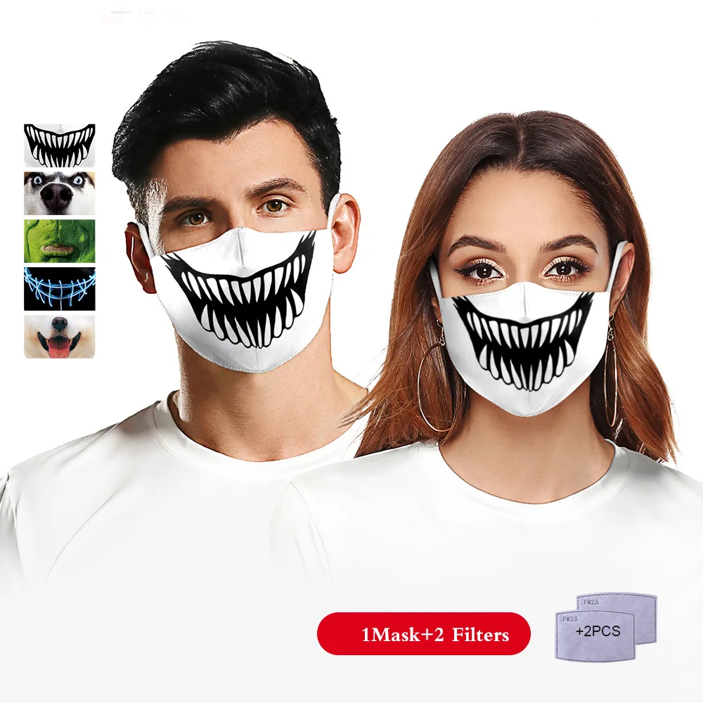 

Flower Face Mask Aztec Printed Masks Fabric Adult Protective PM 2.5 Dust Mouth Cover Washable Reusable Mouth Mask