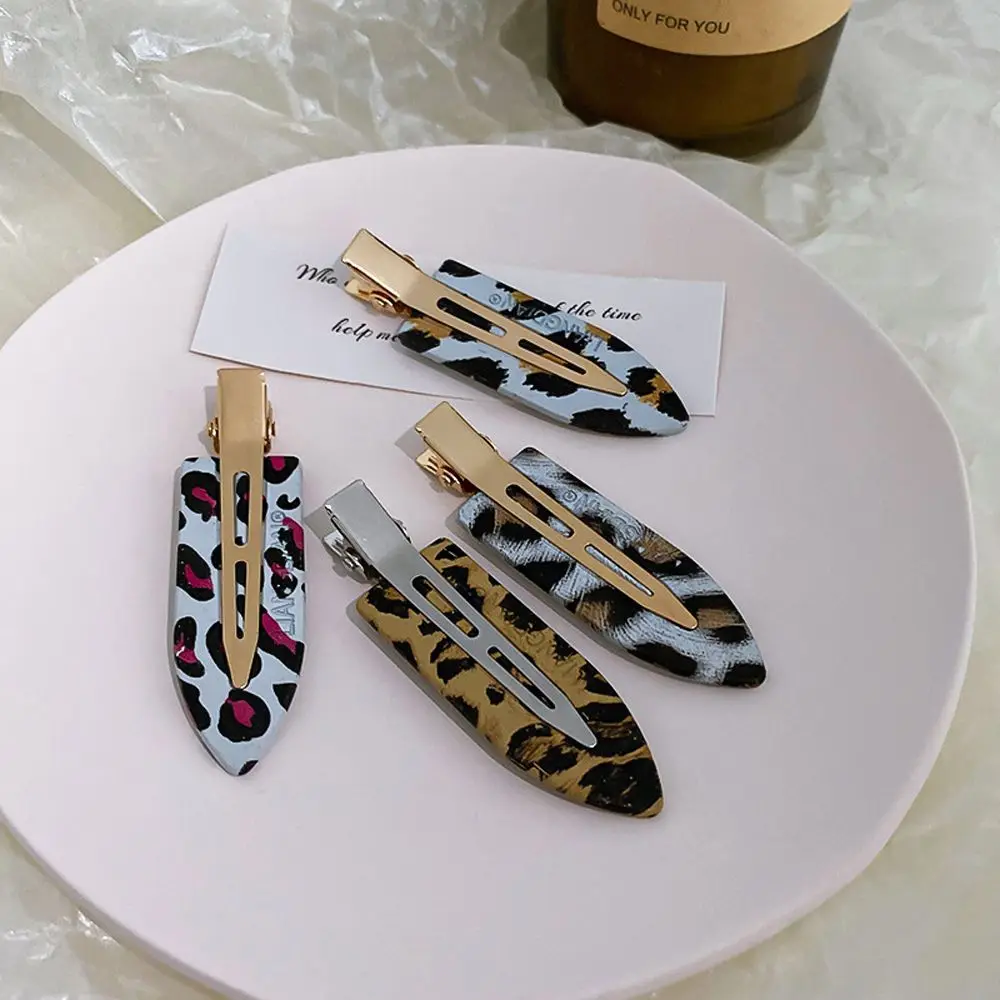 

1 шт., леопардовые зажимы для волос