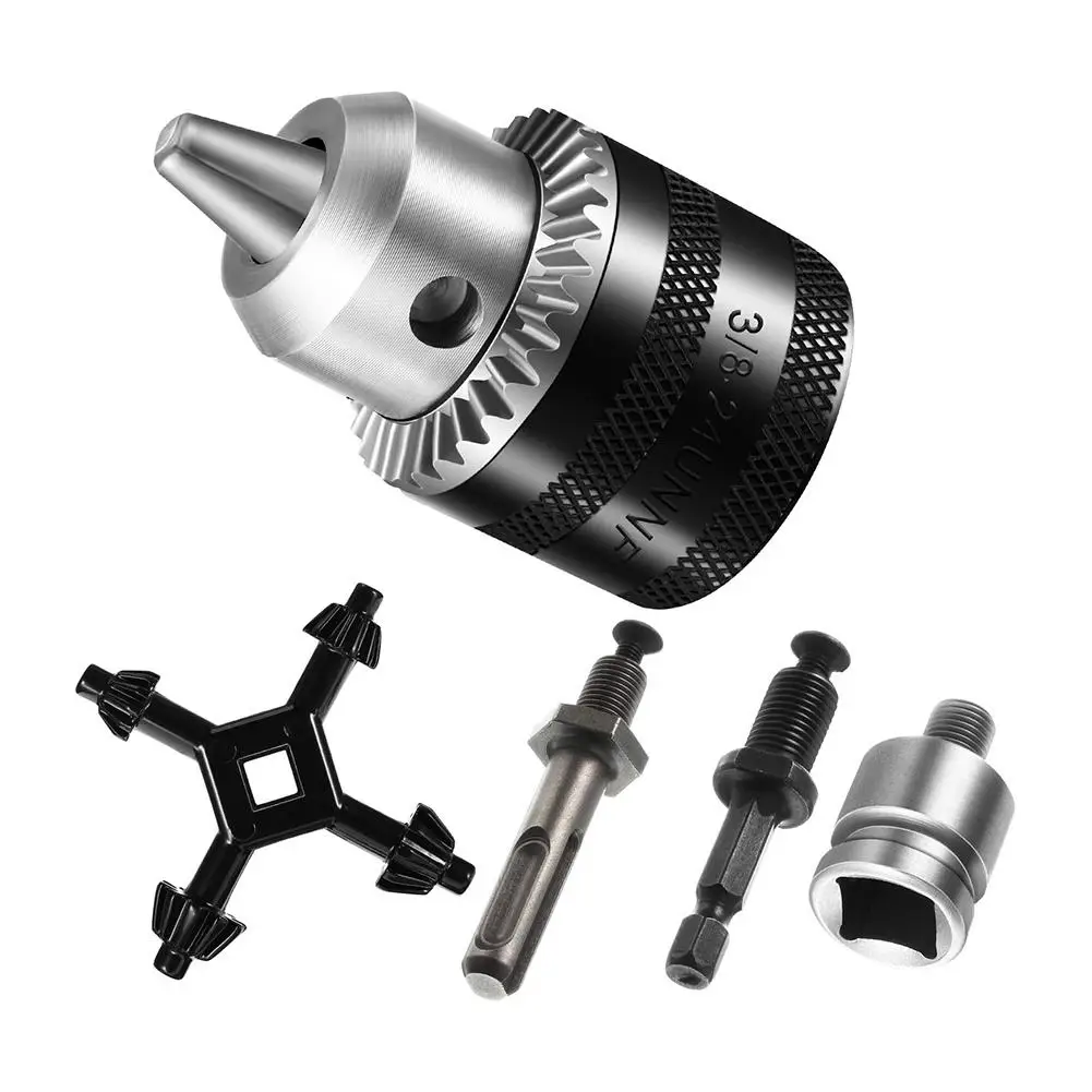 5 шт. 10 мм адаптер для шестигранных сверл быстросменный 3 кулачковый Зажимной