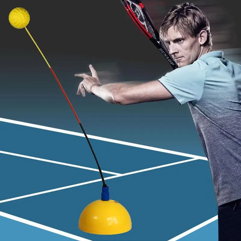 

Tennis Trainer Single Child Adult Swing Power Training Trainer With Rope Tennis
