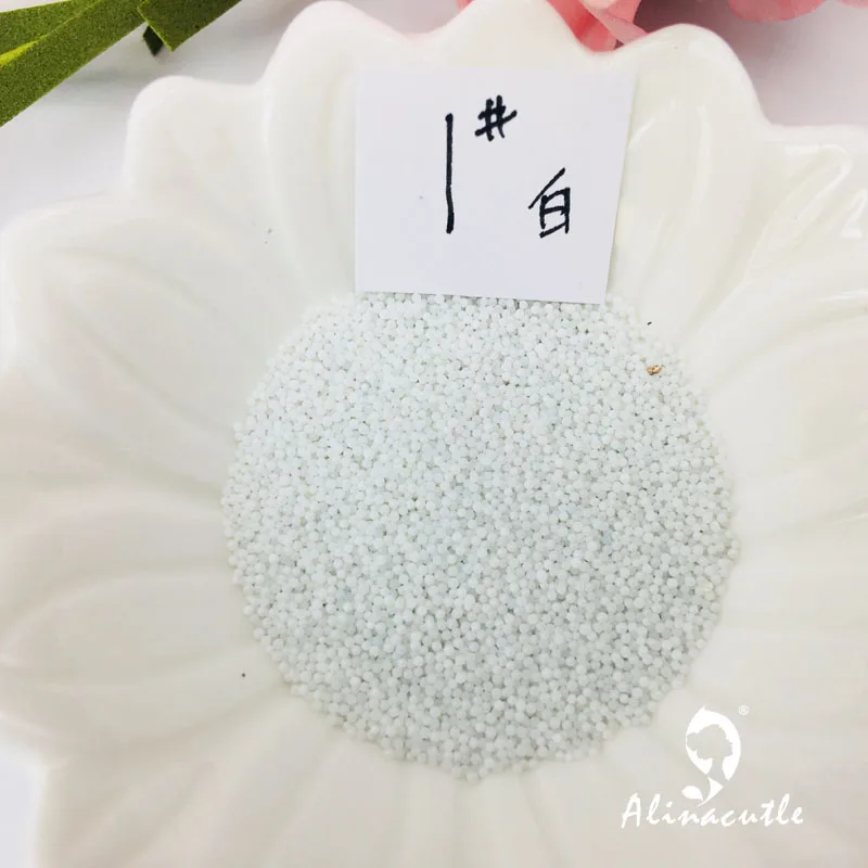 1 white 20 г/лот дизайн ногтей крошечный стальной бисер "икра" 3D дизайн украшения для маникюра DIY ручной работы карты цветок Stamen блестки шейкер - Цвет: 1 white