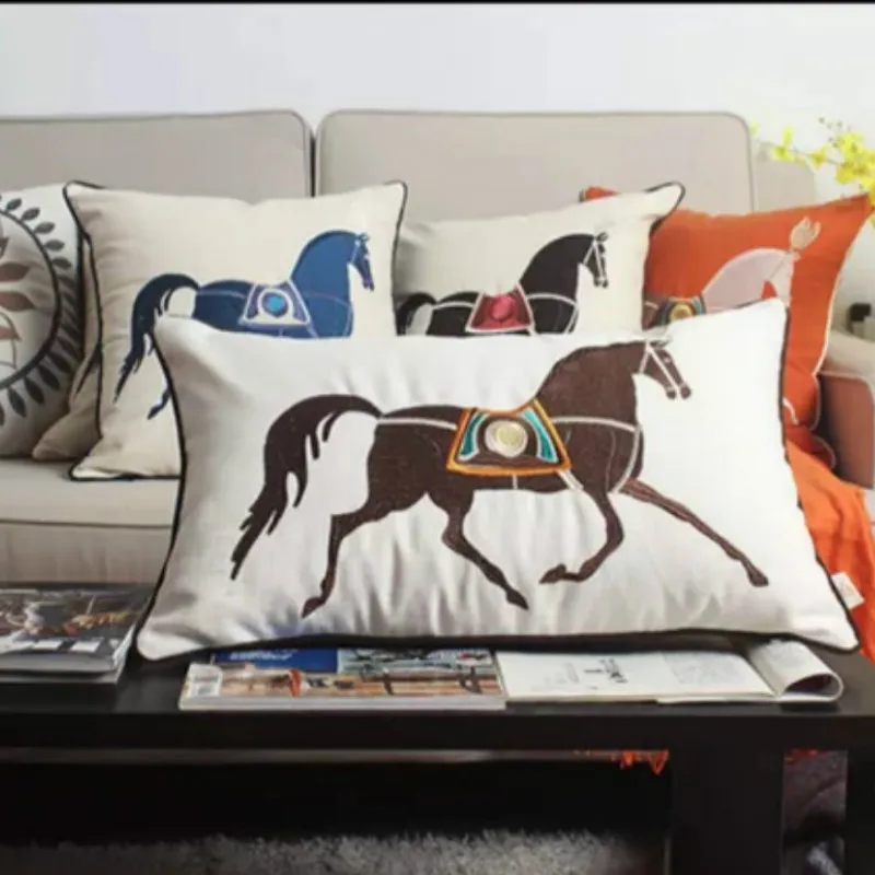 Новинка 2021 Роскошный чехол для дивана в дворцовом стиле с вышивкой|Наволочки| |