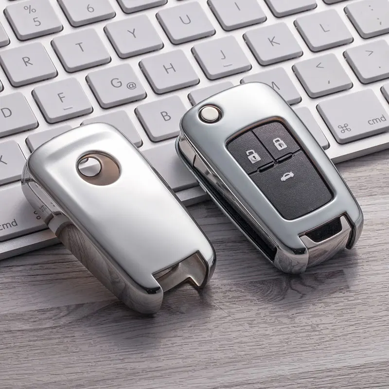 Новый чехол держатель для ключей из ТПУ автомобиля Chevrolet Cruze Aveo TRAX Opel Astra Corsa Meriva