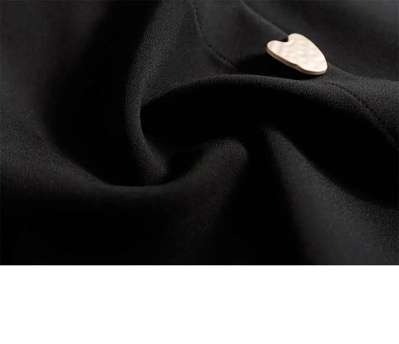 Bella philosophy 2002 women spring design black skirts long A-line loose lady elegant party metal button clothing | Женская одежда