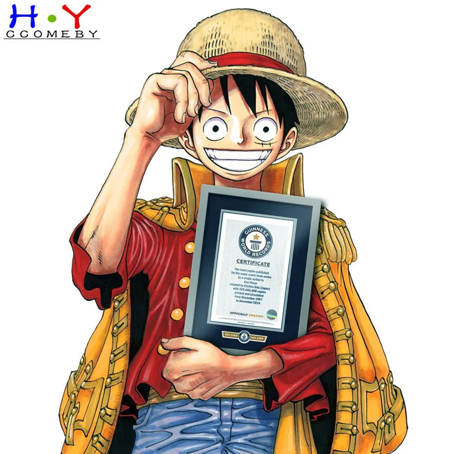 Круглая Алмазная мозаика из японского аниме одна штука 5D сделай сам алмазная