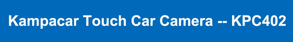 Kampacar " сенсорное зеркало DVR Dash камера s видео рекордер двойной объектив авто видеорегистраторы с двумя камерами HD 1080P два автомобиля регистратор Cam