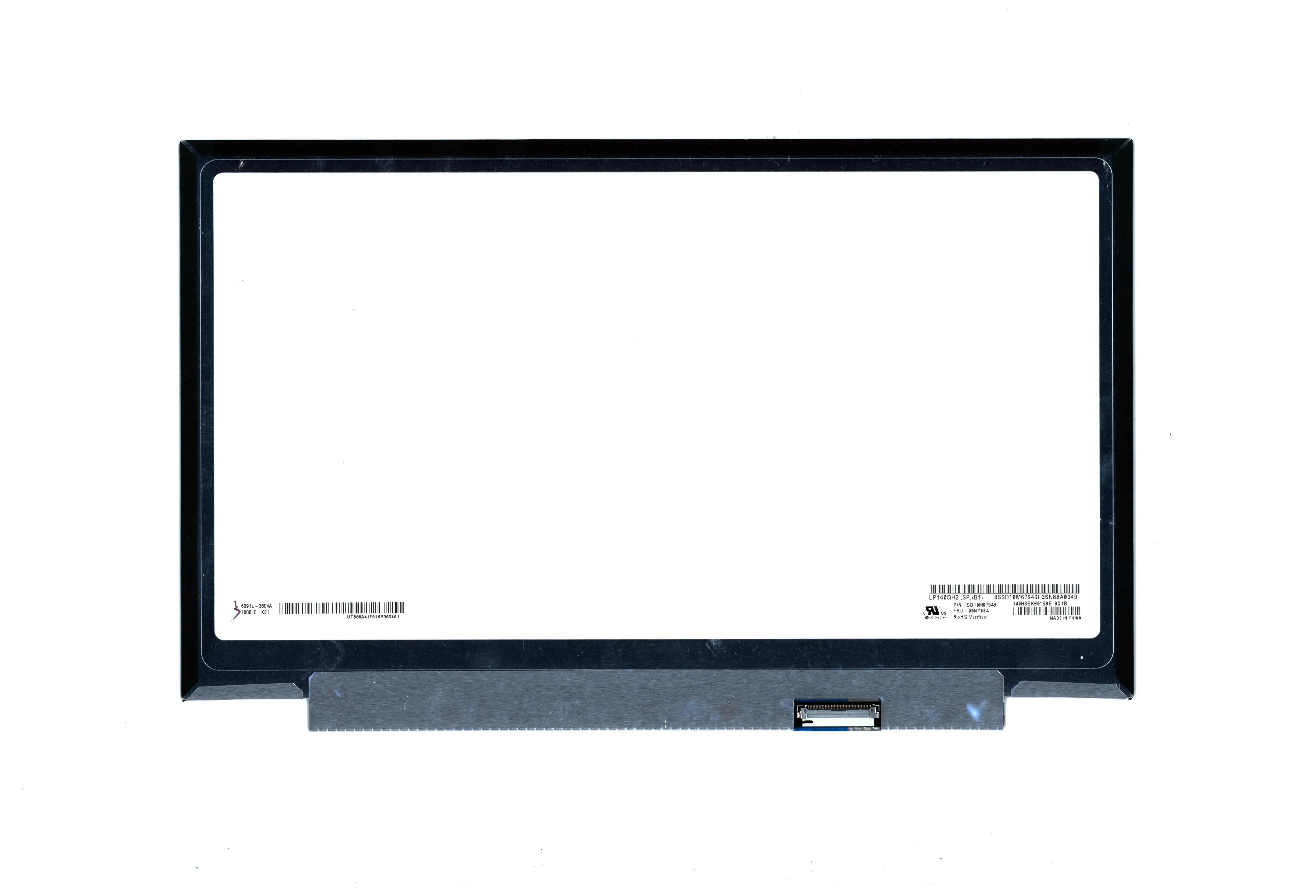 original laptop lenovo thinkpad t480 x1 carbon 6th gen lcd screen 25601440 wqhd ips matte 40pin 00ny664 00ny681 01yn128 free global shipping