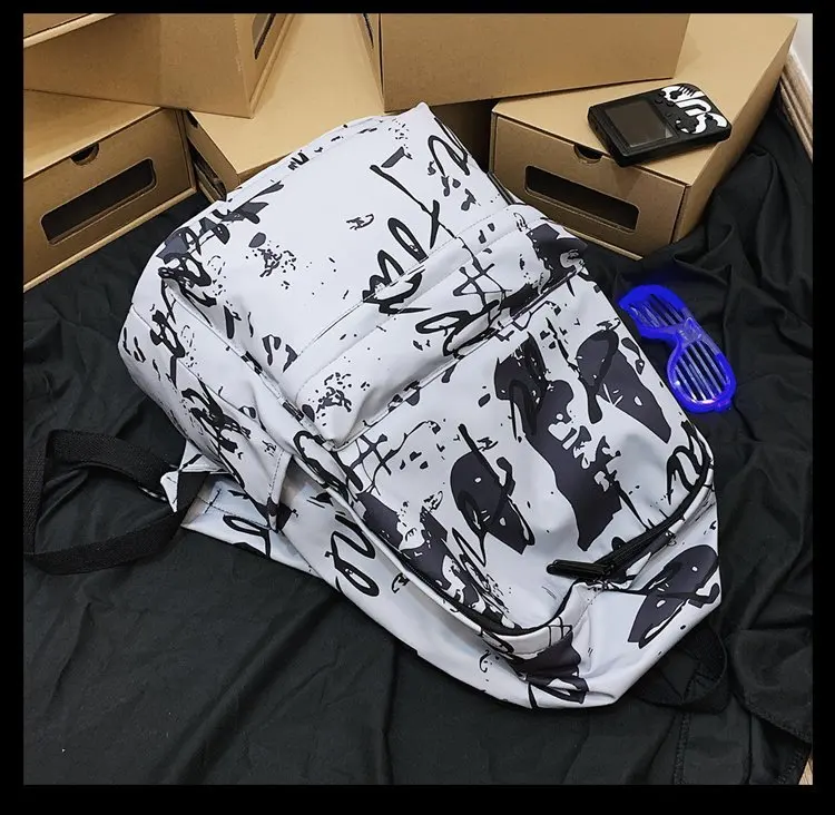 Женский рюкзак школьная сумка нейлоновый легкий и водонепроницаемый подходит