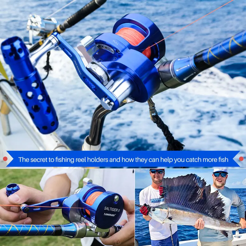 

Sougayilang Top Quality Trolling Fishing Reel Saltwater Sea Fishing Reel Big Game Jigging Reel Full Metal Max Drag 32kg Pesca