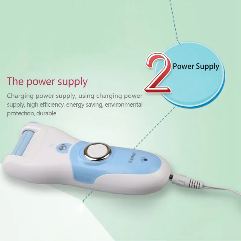 Электрическое средство для удаления мозолей Kemei 2018 ухода за ногами аппарат