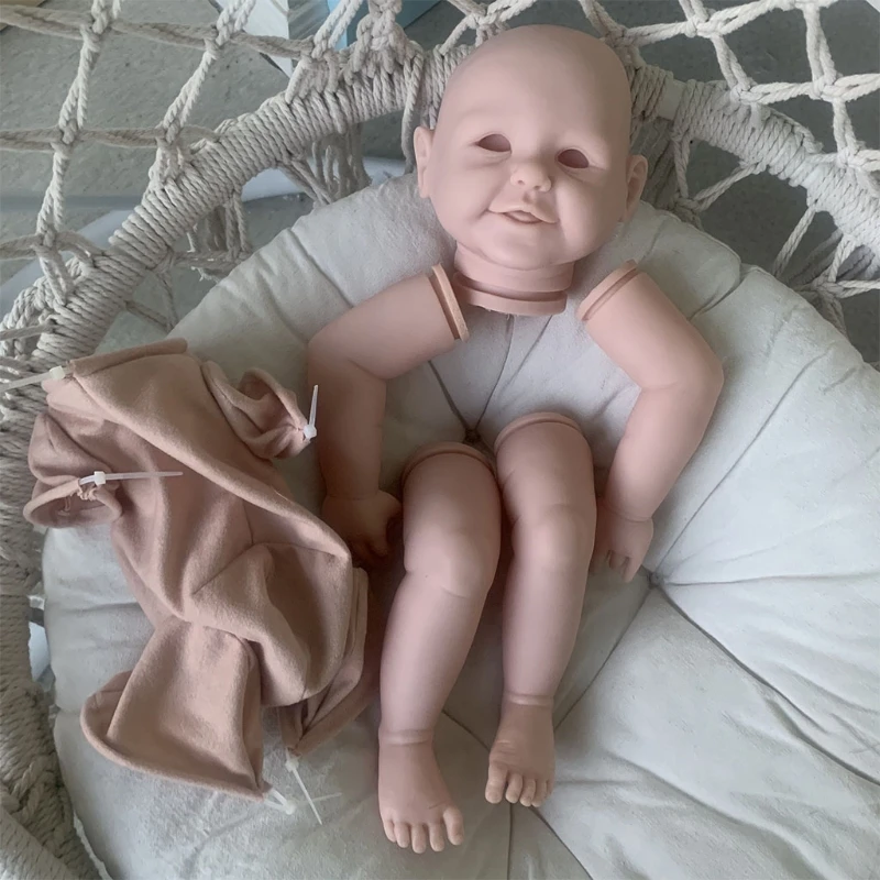 

Reborn Baby Dolls Kits For 20" DIY Soft Vinyl Unpainted Supplies Xmas Gifts Cute Laughing Baby Realistic Born N0HD