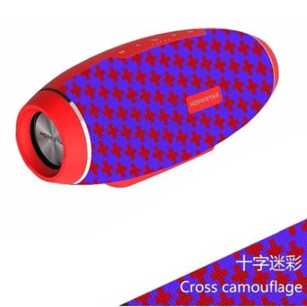 Cross camouflage Н20 регби 30 Вт Водонепроницаемый Bluetooth динамик Портативная колонка Беспроводная бас стерео сабвуфер Саундбар система бум бокс для компьютера - Цвет: Cross camouflage