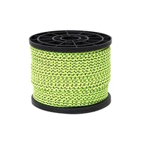 50m outdoor camping tent rope durable polyester polypropylene paracord drawstring bold fixed string night safety reflective rope