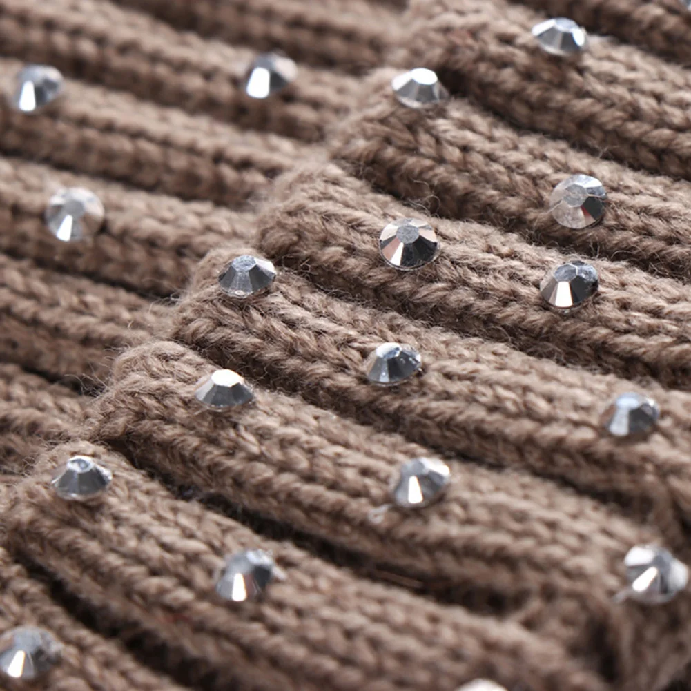 2019 Новинка Бесплатная доставка помпон Стразы Декор зима дети мальчик девочка