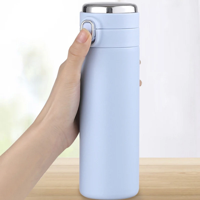 

320/420ml Smart Thermos Temperature Display Bounce Vacuum Flask Thermal Mug Coffee Tea Thermo Bottle Christmas Gift Water Bottle
