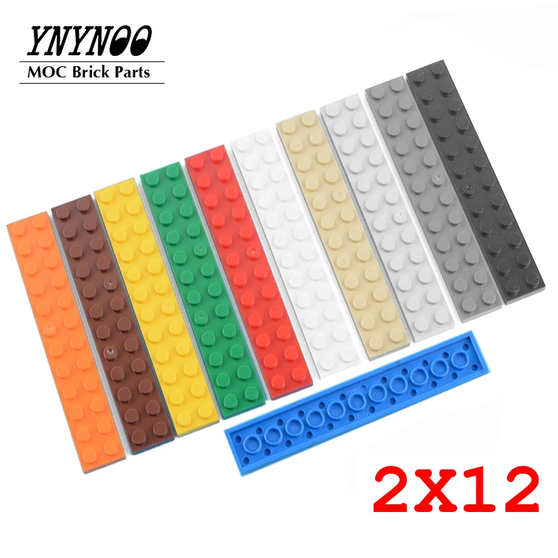 20 шт. деталь MOC 2445 пластина 2x12 строительные блоки кирпичи базовые пластины