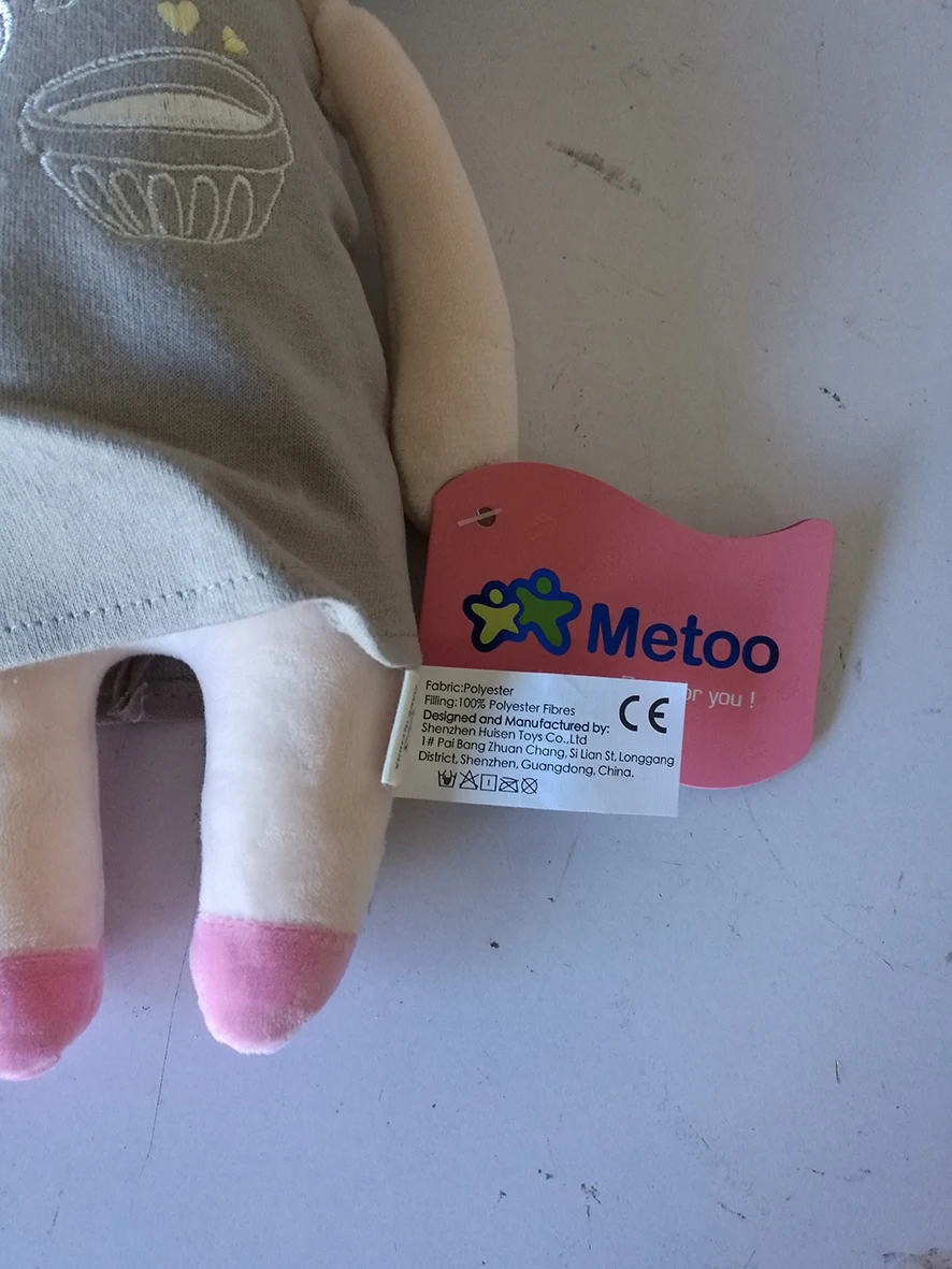 30 см милые мягкие и плюшевые животные Кролик Metoo куклы кролик детская игрушка