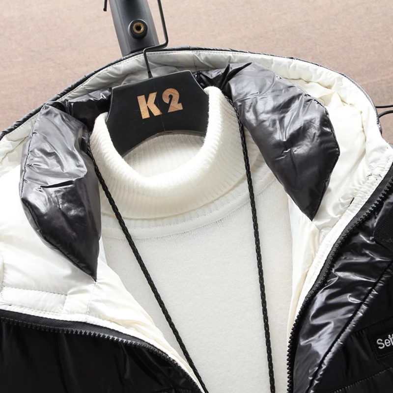 Winter 2021 New Men's Cotton-padded Clothes Trend Hooded Warm Windproof Fashion Winter Men's Casual Clothes Drop Ship