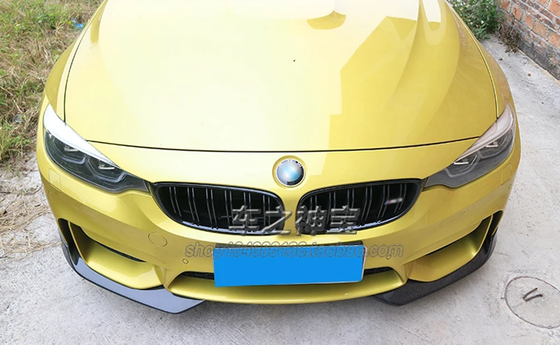 Передняя опора из углеродного волокна брызговики для губ BMW 3 4 Серии F80 F82 F83 M3 M4 2014