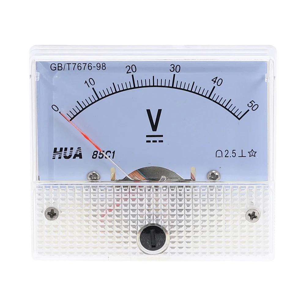 Аналоговый вольтметр постоянного тока измеритель напряжения 85C1 Вольтметр 30 в 1 2 3