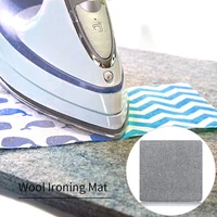 portable ironing mat pressing mat wool felt ironing board easy ironing pad hand sewing tool for precision quilting sewing mat