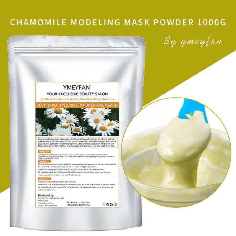 

1000G Ymeyfan SPA Modeling Mask Chamomile Hydro Jelly Mask Powder Moisturizer For Dry Skin Care Peel Off Facial Mask Beauty