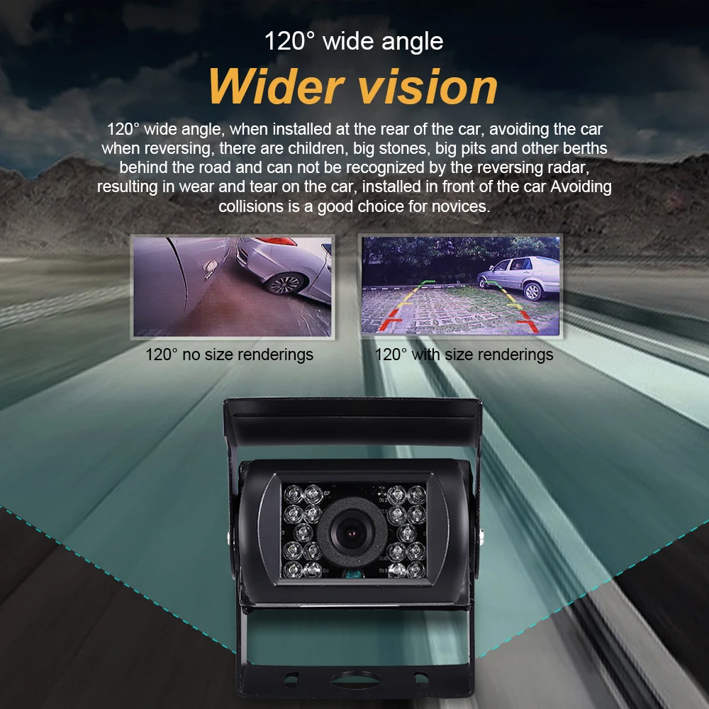 HD парковки автомобиля задним ходом резервного копирования Камера камера заднего