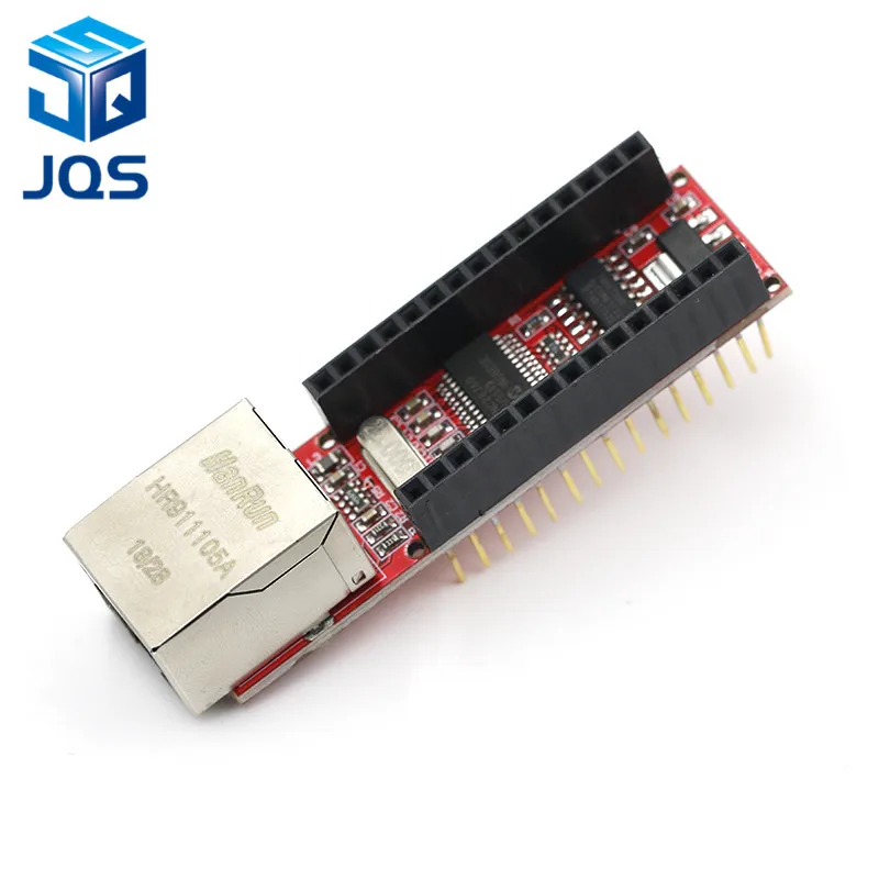 Щит Ethernet Nano V3 ENC28J60 микрочип HR911105A веб Серверная плата Ethernet|Запасные части| |