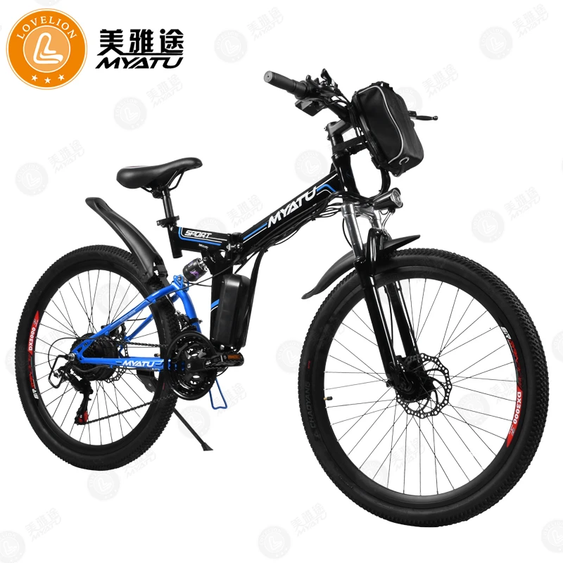 Электрический велосипед [MYATU] пляжный с толстыми шинами 4 0 электрический 48 В