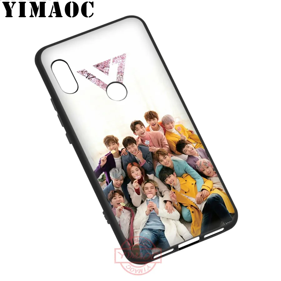 Мягкий чехол YIMAOC Seventeen JUN DK JOSHUA kpop для Xiaomi Mi 10 9 8 SE 6 A1 A2 A3 Lite F1 9T Pro CC9E Max 3 | Мобильные