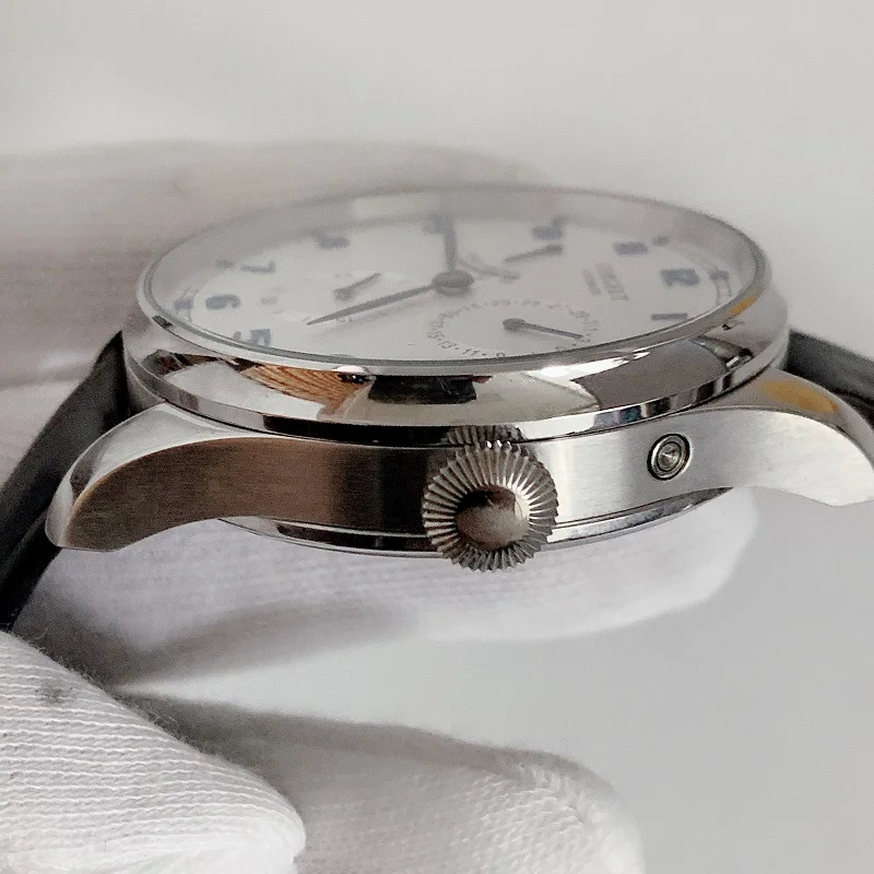 Часы мужские 42 мм Чайка автоматические механические наручные часы кинетическая