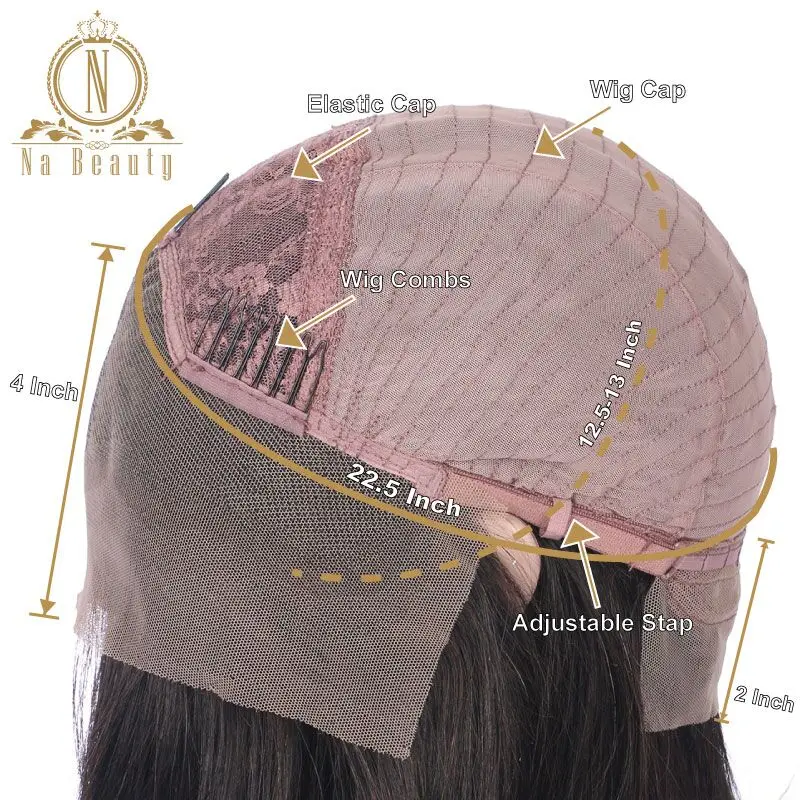 Парик из человеческих волос короткий парик с волнистым кружевом 13x4 для