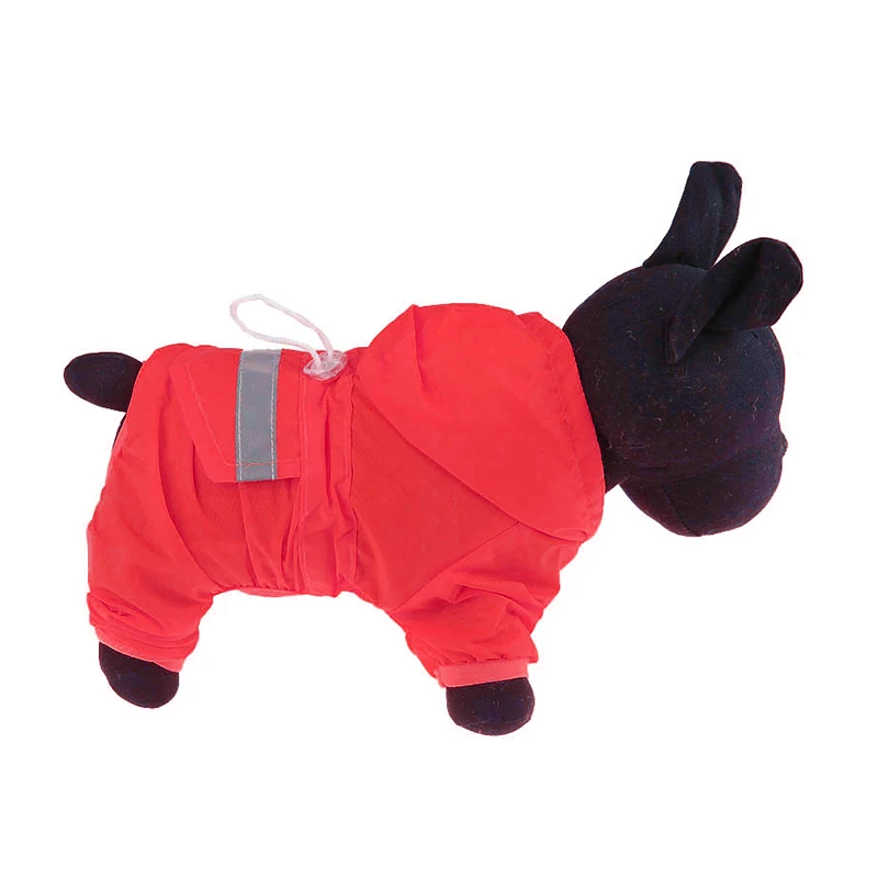 Профессиональный дождевик для домашних питомцев одежда двухслойный собак весны
