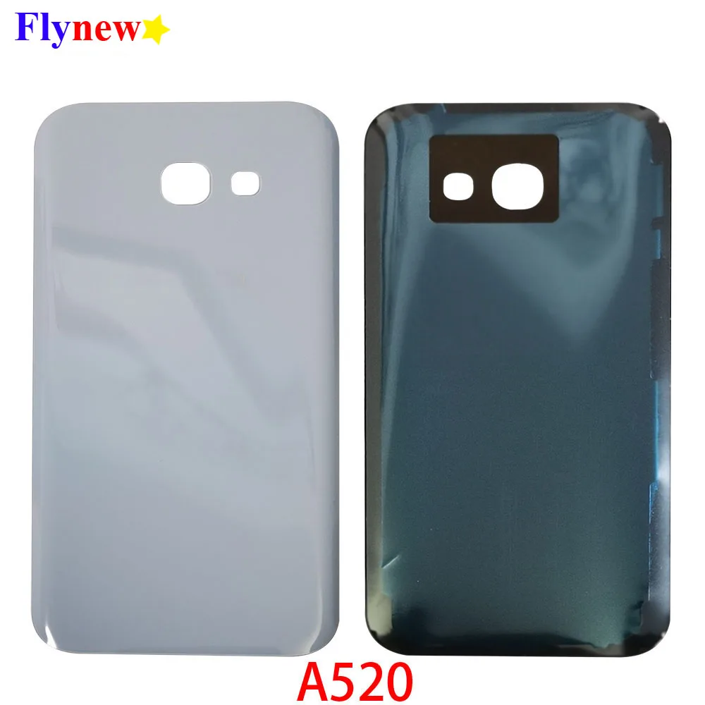 Задняя крышка для Samsung Galaxy A5 2017 A520 A520F стеклянные Чехлы мобильных телефонов корпус