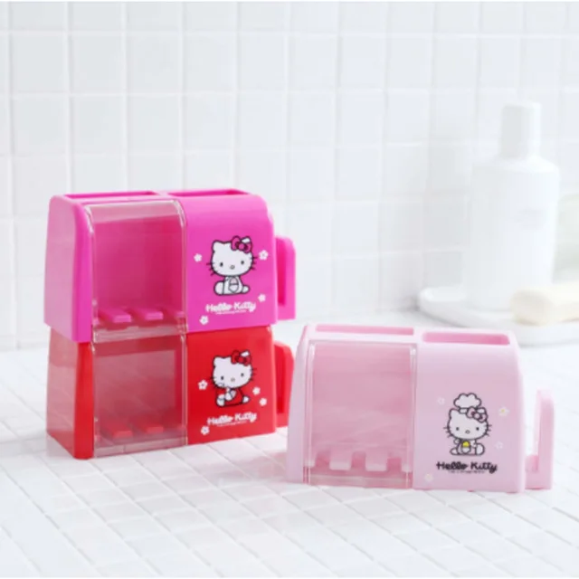Держатель зубной щетки Hello kitty держатель каппа на присоске KT держатель зубной пасты