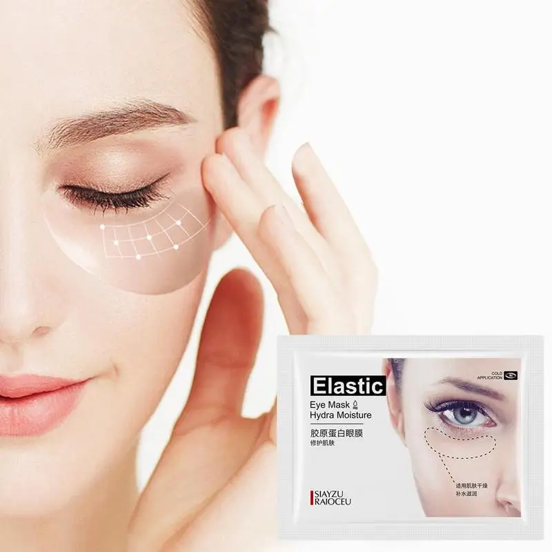 60pcs Hyaluronic Acid Eyes Mask Remove Dark Circles Moisturizing Eye Patches Anti-Wrinkle Anti Aging Crystal Collagen Mask