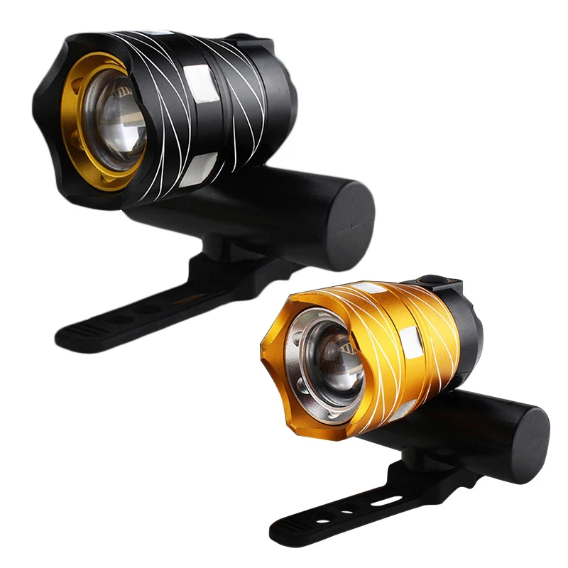 

USB Rechargeable T6 LED Waterproof Bicycle Bike Front Light Cycling Head Light Lamp