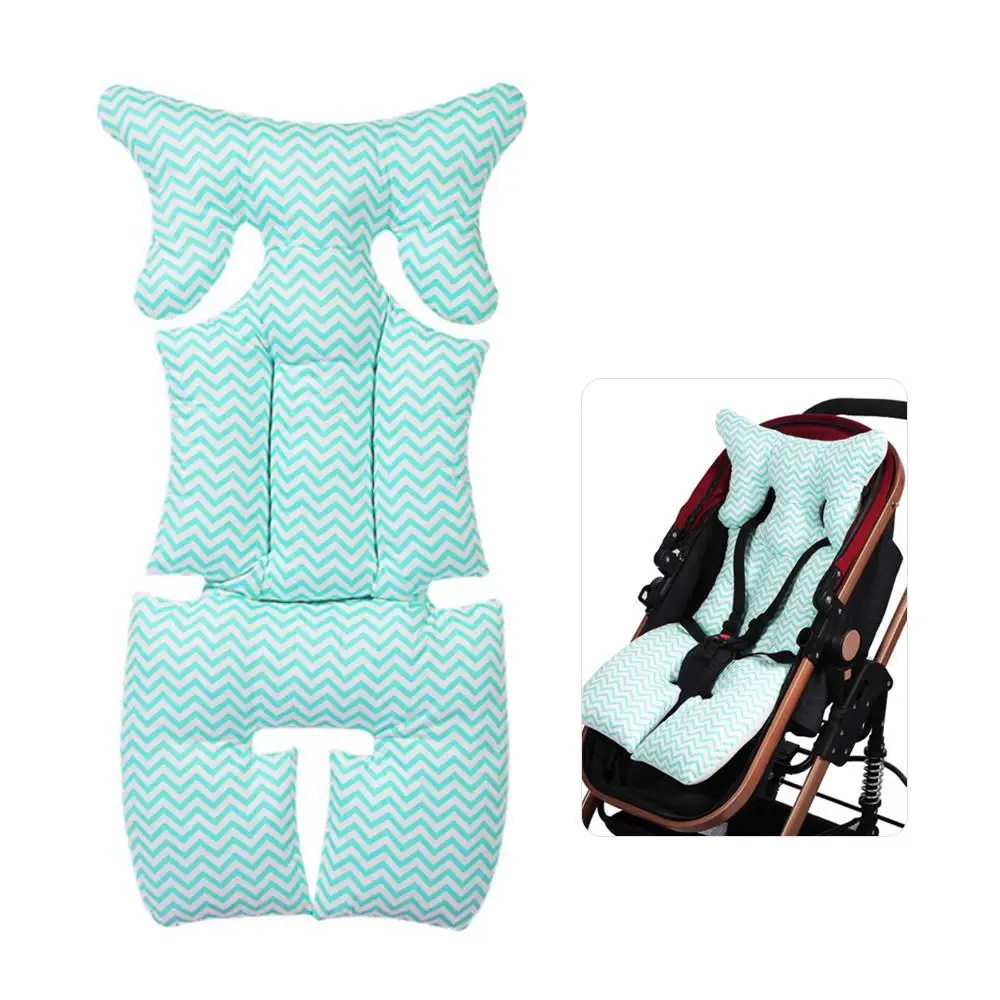 Детская двухсторонняя обеденная коляска мягкая подушка размеры 34x78 см | Мать и