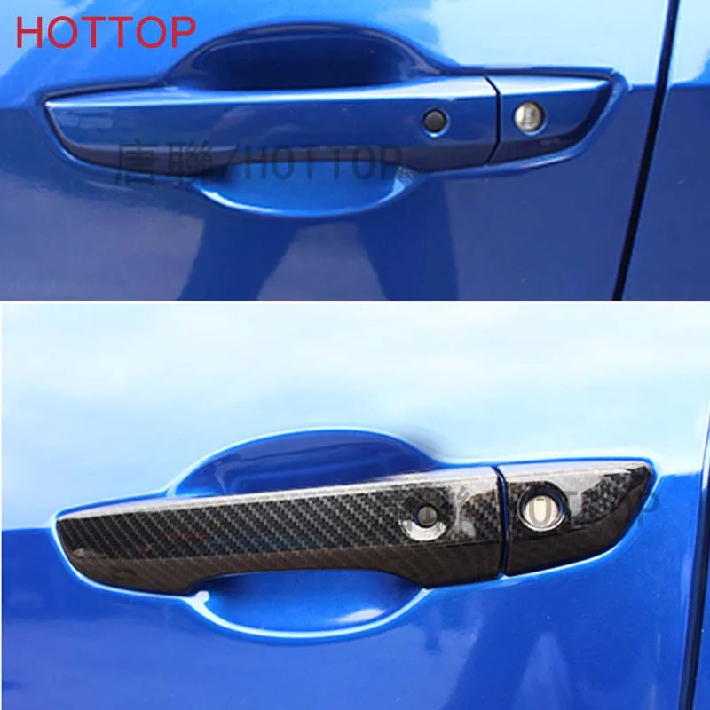 FOR 2016 2017 HONDA CIVIC LHD CHROME CARBON BLACK DOOR HANDLE COVER CAP CATCH KEYLESS TRIM MOLDING OVERLAY STYLING GARNISH | Автомобили и