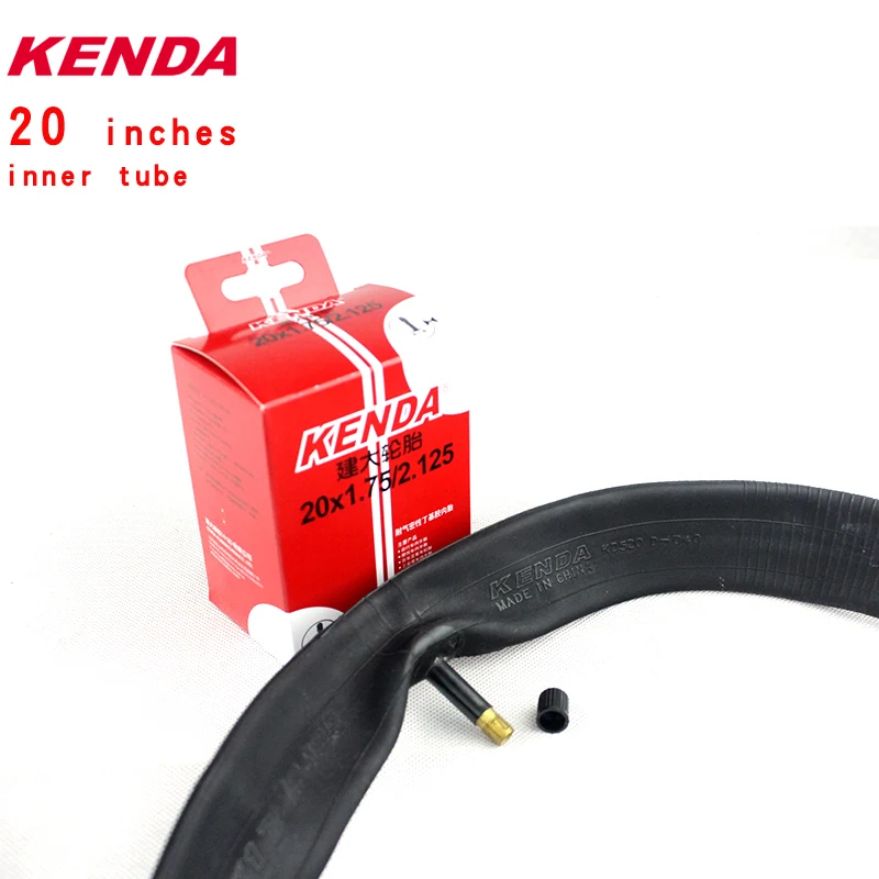 Внутренняя труба велосипеда Kenda 20*1 1 1/8 3/8 Американский клапан французский 20
