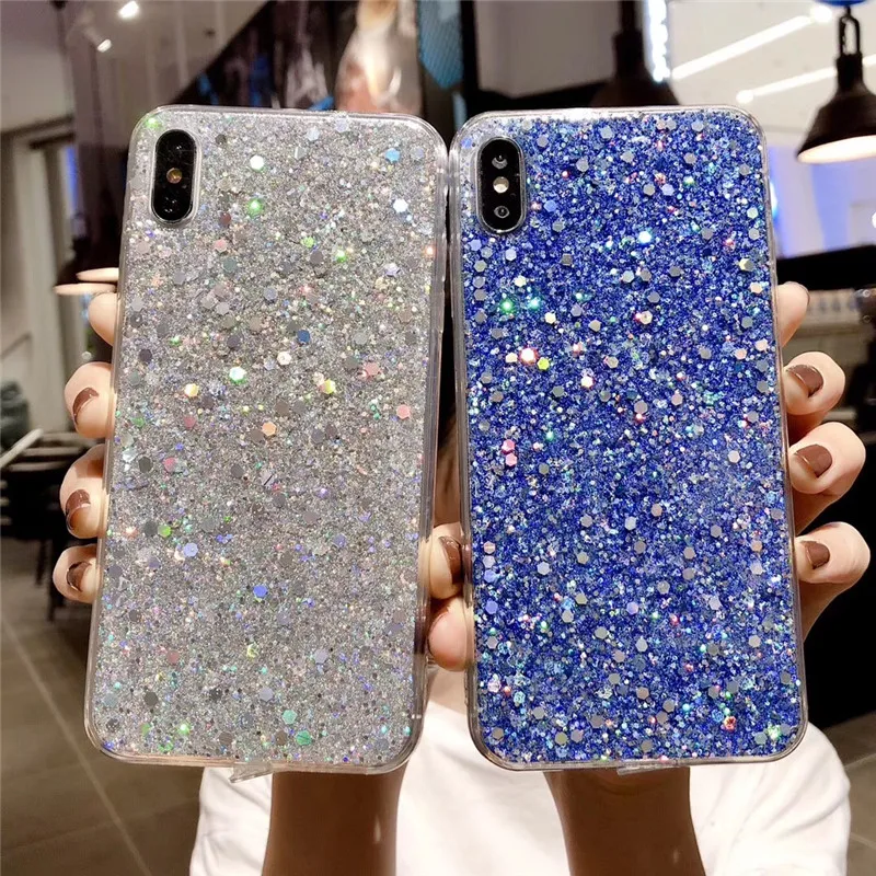 Блестящий чехол с блестками для Huawei P10 P9 Lite P8 2017 Mate 30 pro mate 10 Honor v30 8 9 nova 2 s y9 2019 |